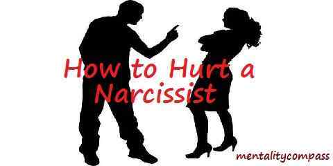 how to hurt a narcissist